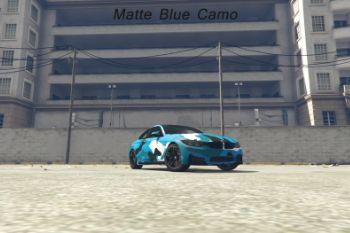 6d604c matte blue camo front